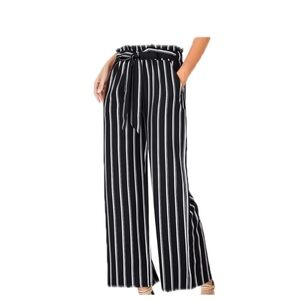 π· Linen Wide Leg High Rise Pants